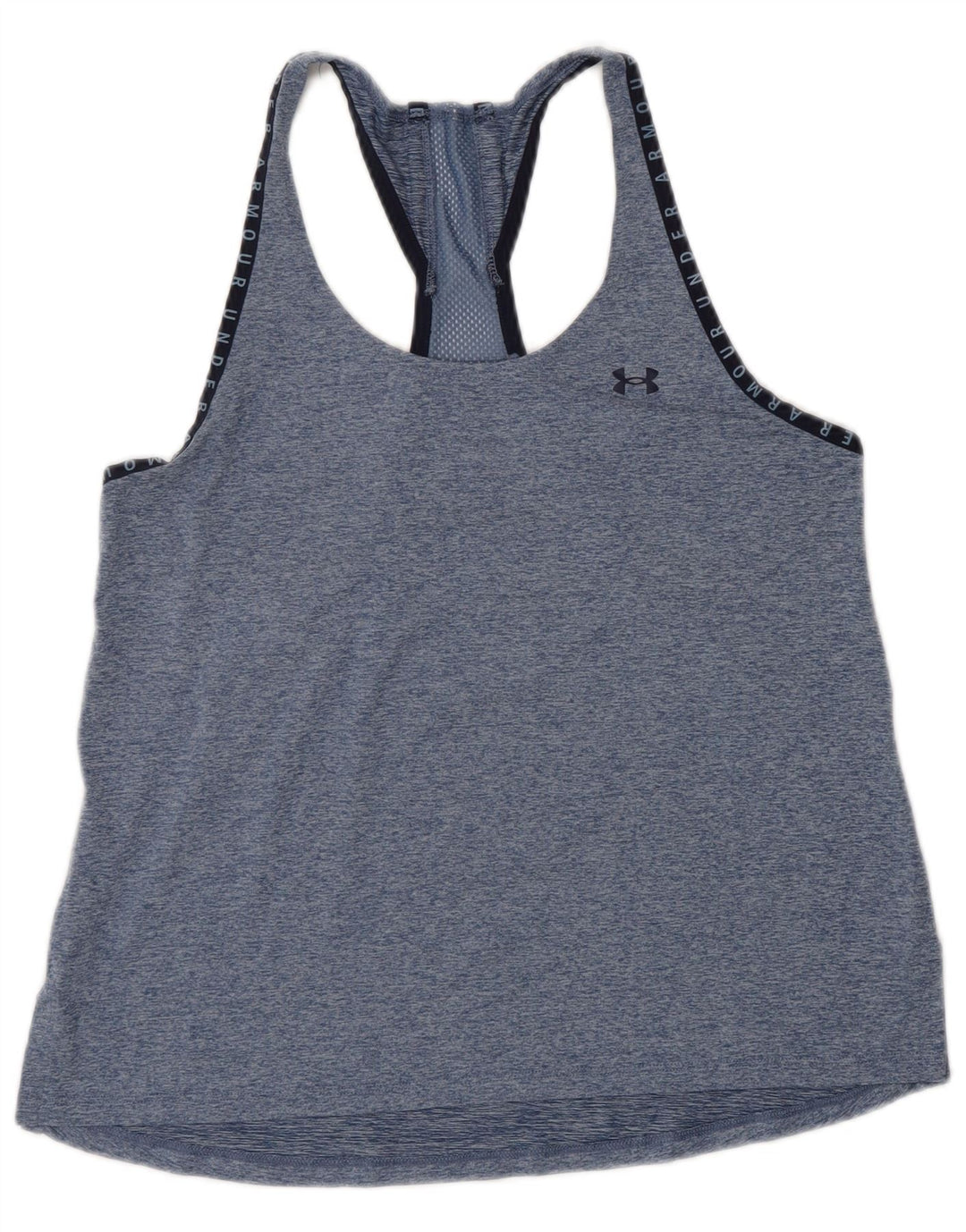 Under Armour Γυναικείο γραφικό γιλέκο UK 10 Small Blue Flecked