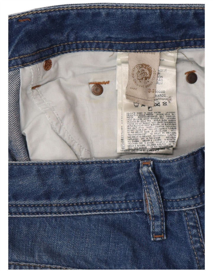 Ανδρικά Diesel Distressed Slim Jeans W34 L26 Blue Cotton