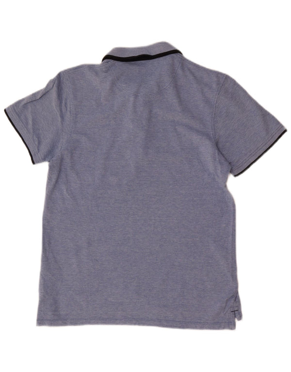Jack & Jones Ανδρικό πουκάμισο πόλο με κανονική εφαρμογή, μεσαίο μπλε βαμβακερό