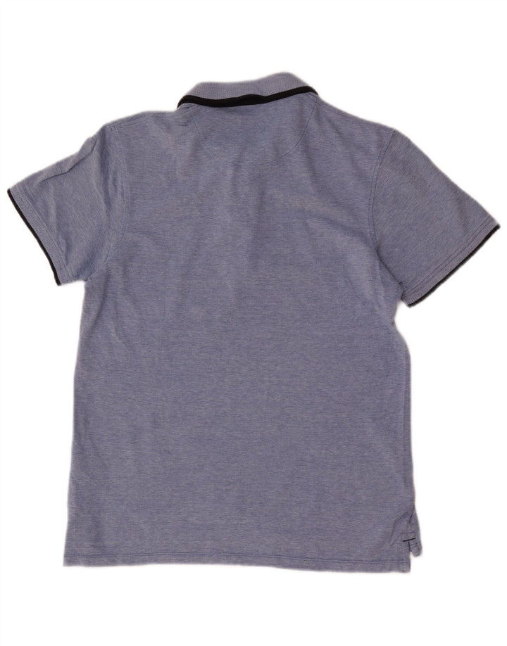 Jack & Jones Ανδρικό πουκάμισο πόλο με κανονική εφαρμογή, μεσαίο μπλε βαμβακερό