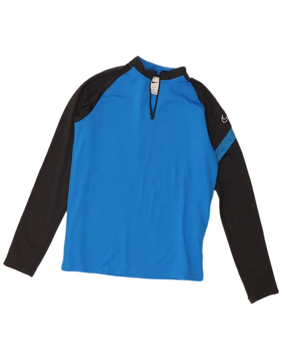 Nike Boys Dri Fit πουλόβερ φόρμα φόρμας 13-14 ετών XL Blue Colourblock
