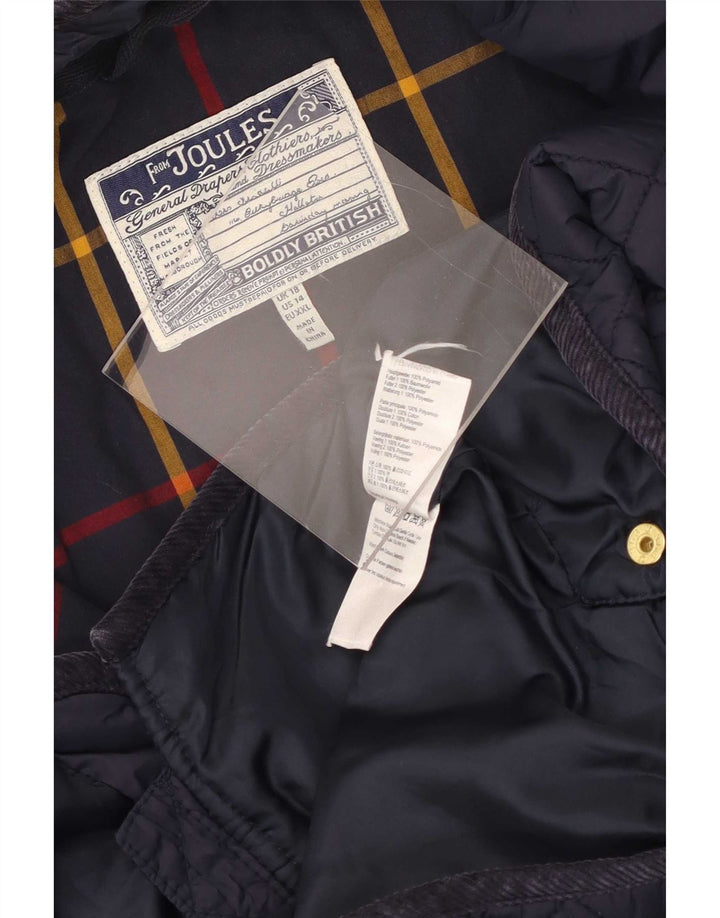 Joules Γυναικείο Καπιτονέ μπουφάν UK 18 XL Navy Blue Polyamide