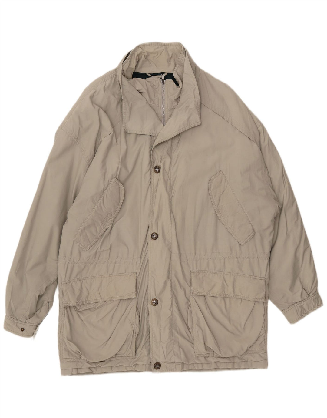 BUGATTI Ανδρικό παλτό Gore-Tex Windbreaker IT 50 μεγάλο γκρι βαμβακερό