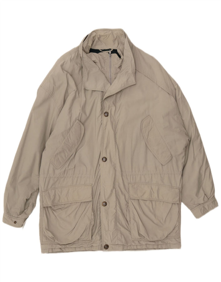 BUGATTI Ανδρικό παλτό Gore-Tex Windbreaker IT 50 μεγάλο γκρι βαμβακερό