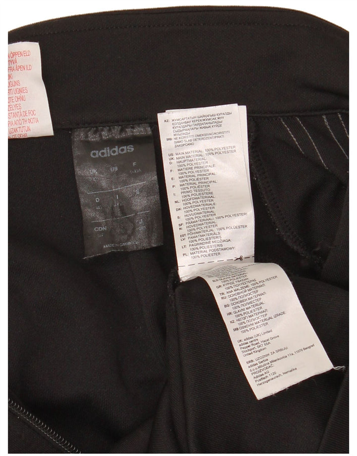 ADIDAS Boys αθλητική φόρμα Top Jacket 9-10 Years Black Polyester