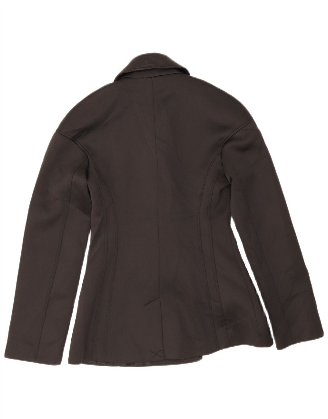 Zara Γυναικείο σακάκι Blazer με διπλό στήθος UK 12 μεσαίο μαύρο πολυεστέρα