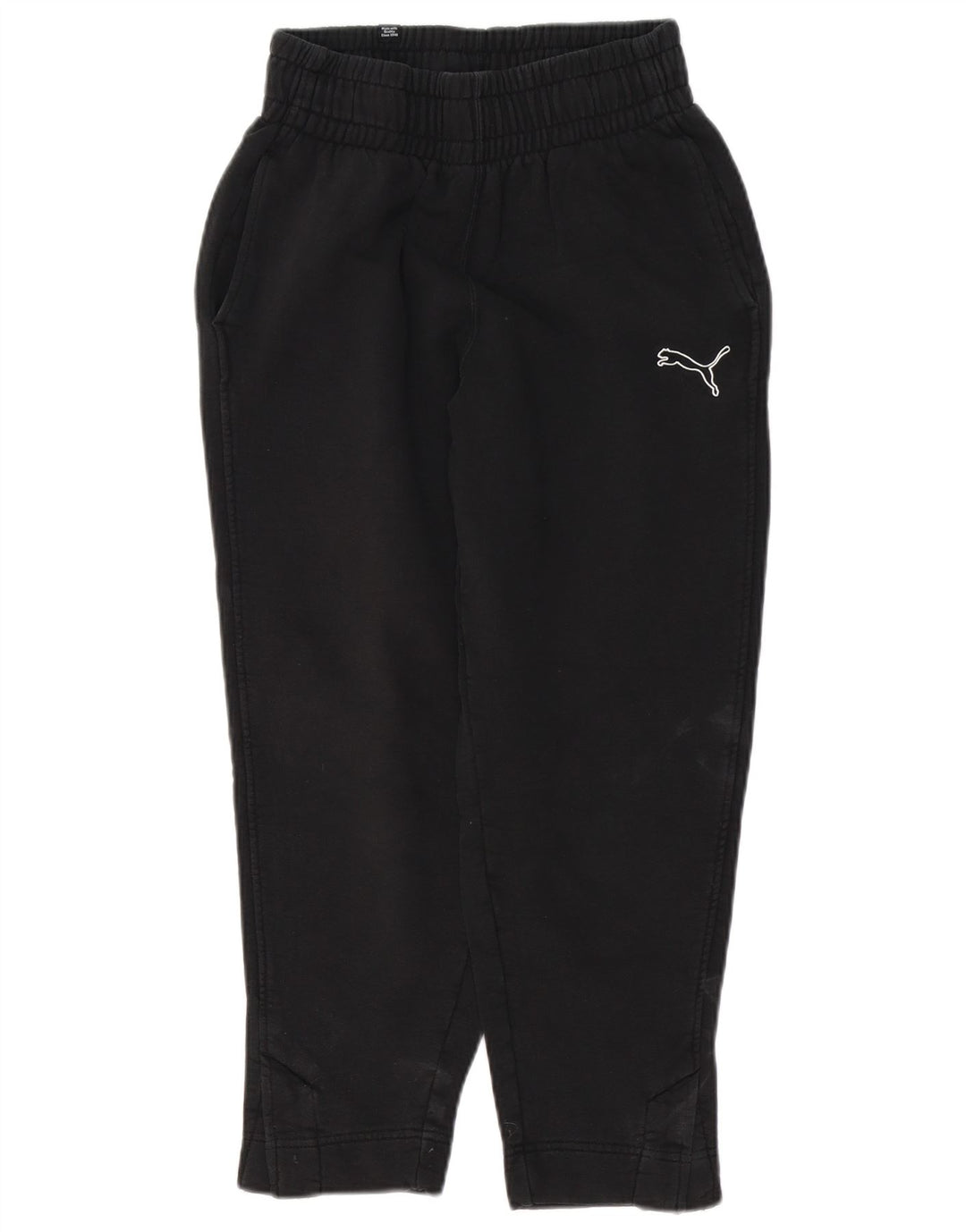 Γυναικεία αθλητική φόρμα PUMA Παντελόνι Joggers UK 4 XS Μαύρο βαμβακερό