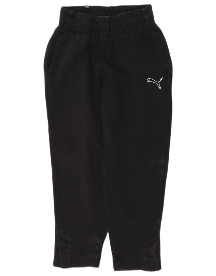 Γυναικεία αθλητική φόρμα PUMA Παντελόνι Joggers UK 4 XS Μαύρο βαμβακερό