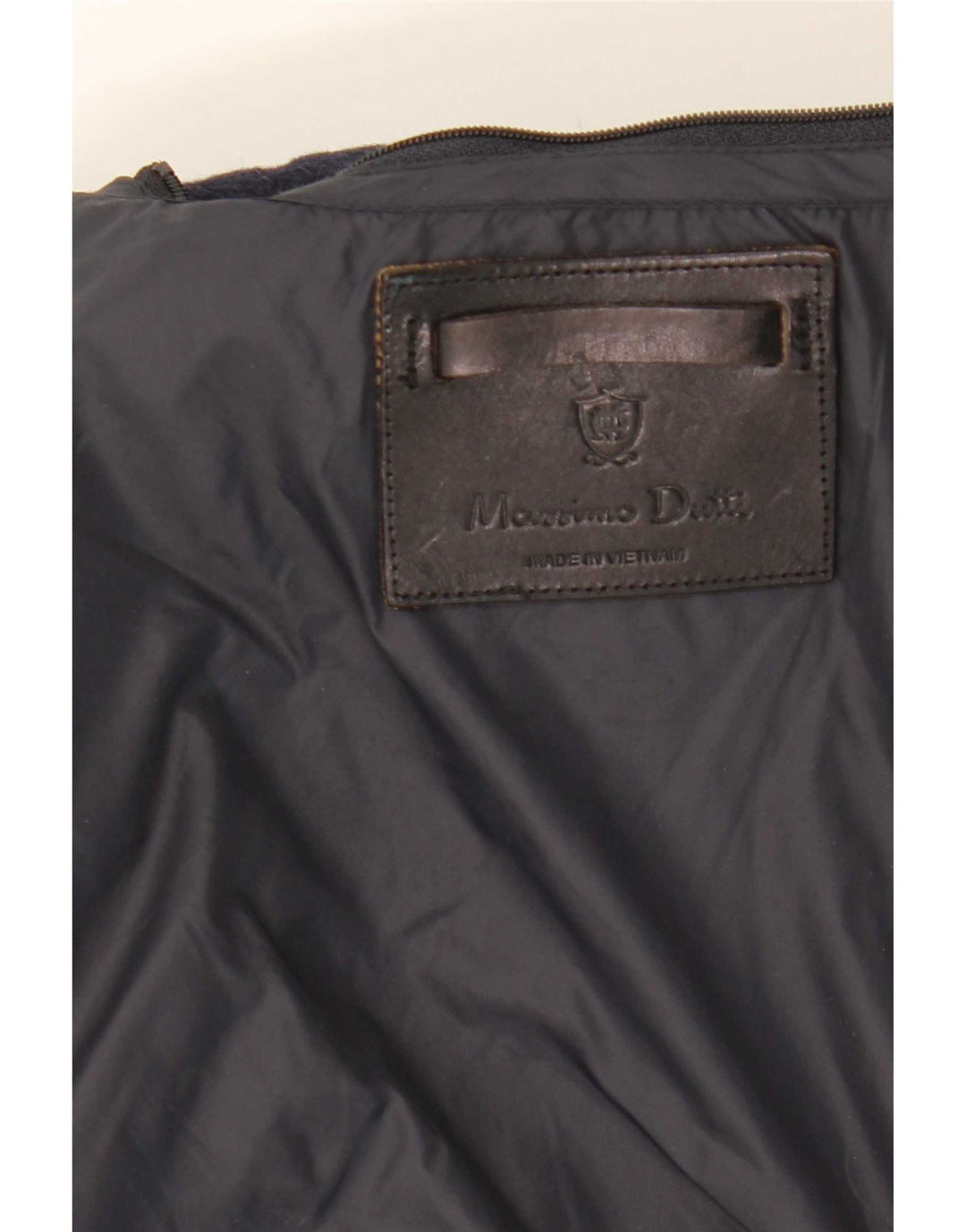 Massimo Dutti Ανδρικό μπουφάν blazer UK 42 XL Navy Blue Wool