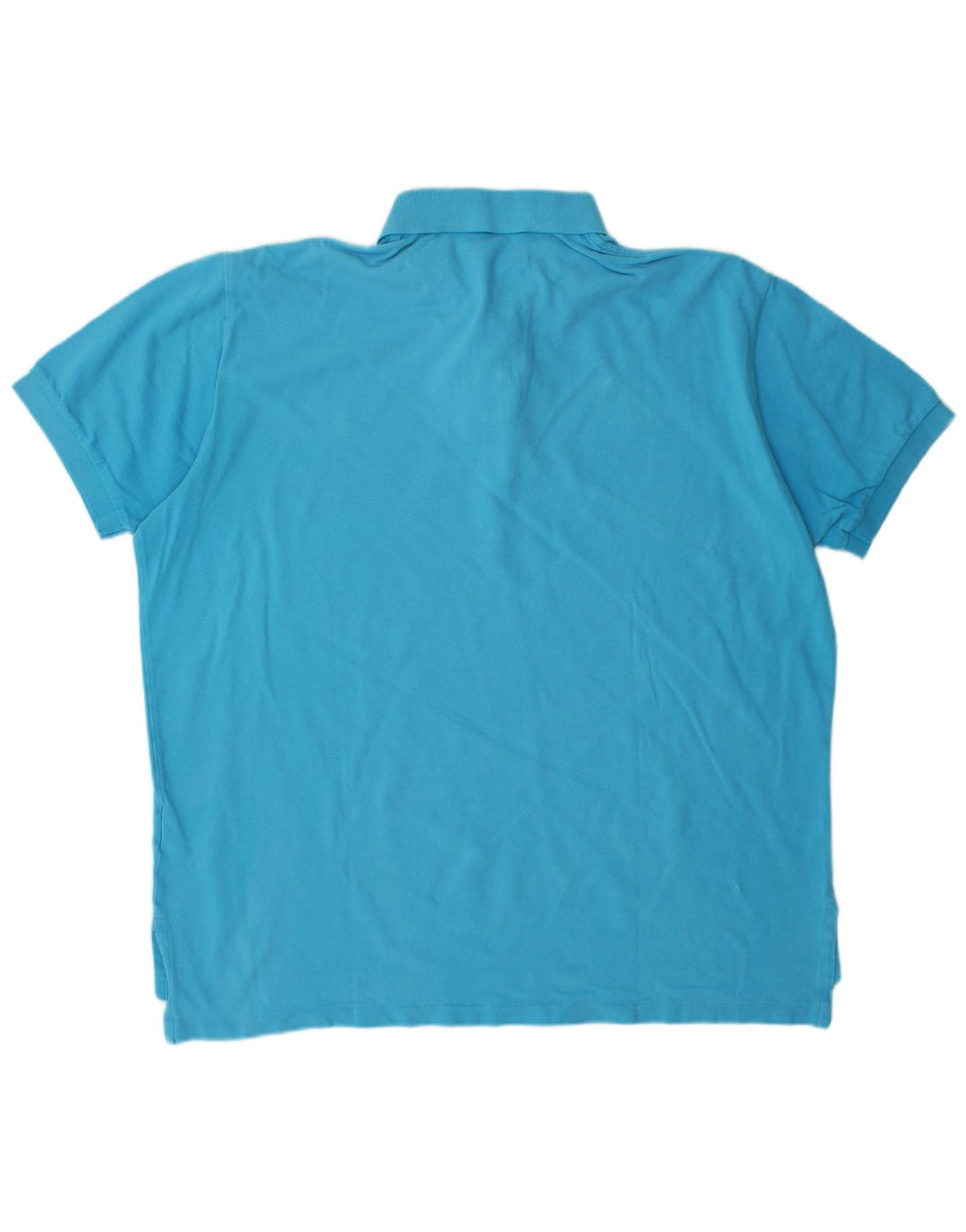 POLO RALPH LAUREN Ανδρικό πουκάμισο πόλο XL Μπλε βαμβακερό