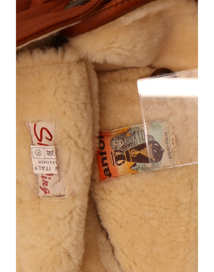 Anfor Γυναικείο Shearling Jacket Loose Fit IT 44 Medium Brown Shearling