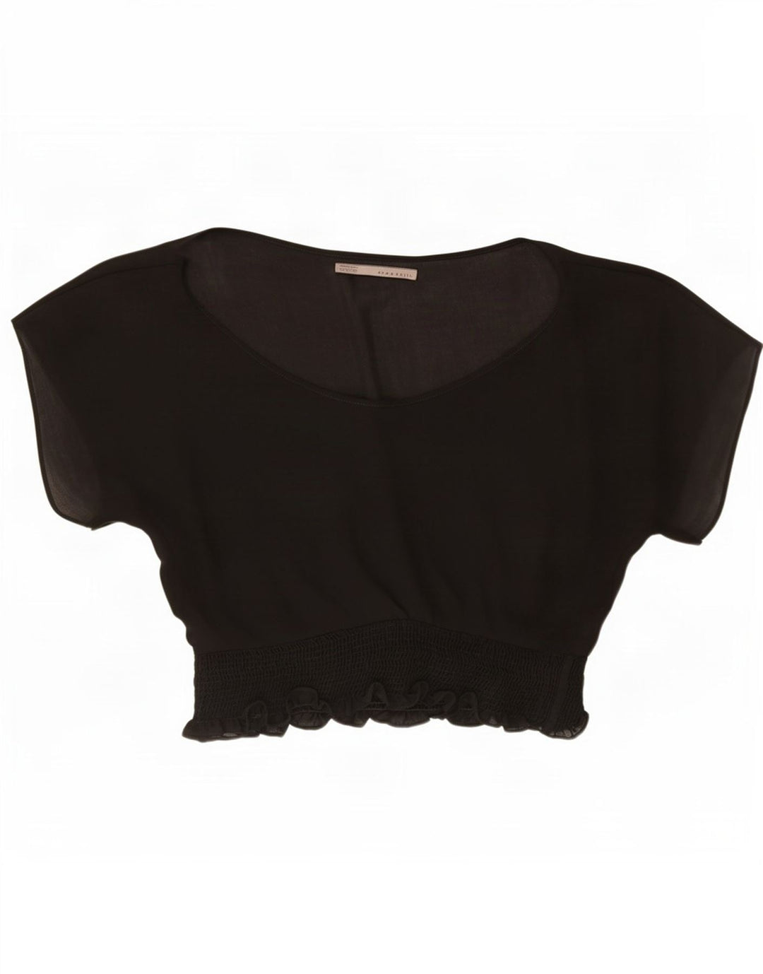 Zara Γυναικεία Μπλούζα Oversized Top UK 18 XL Μαύρο