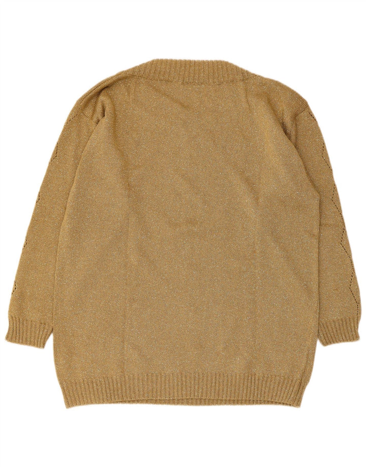 Γυναικείο πουλόβερ Vetta Boat Neck Jumper IT 44 Medium Khaki Wool