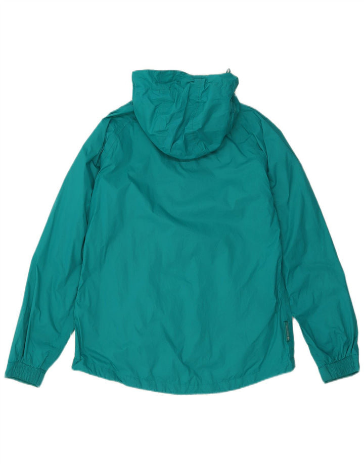 MOUNTAIN WAREHOUSE Γυναικείο μπουφάν βροχής με κουκούλα UK 10 Small Turquoise