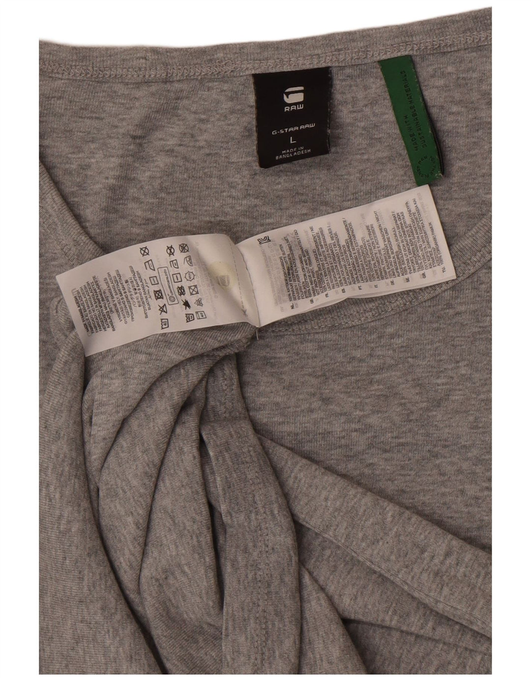 G-Star Γυναικείο T-Shirt Top μεγάλο γκρι βαμβακερό