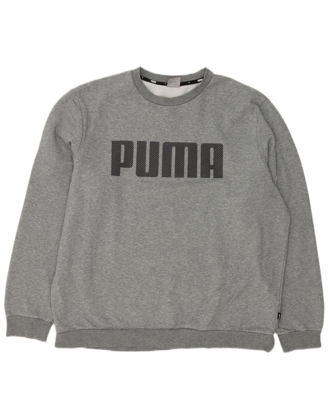 Ανδρικό γραφικό φούτερ Puma Jumper 2XL με γκρι φλιτζάνι