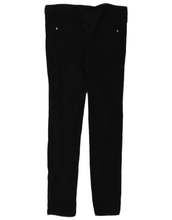 Marella Γυναικείο Skinny παντελόνι Chino UK 14 μεγάλο W32 L32 μαύρο βαμβακερό