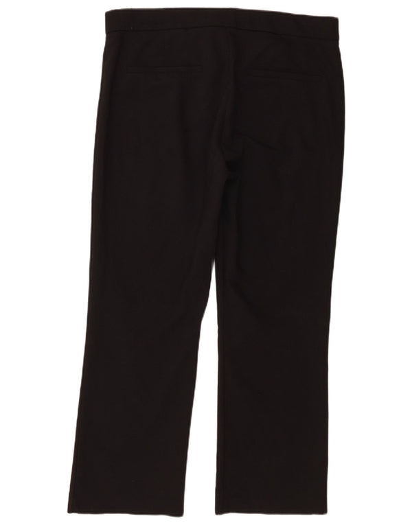 Zara Γυναικείο ίσιο casual παντελόνι XL W32 L25 μαύρο βαμβακερό