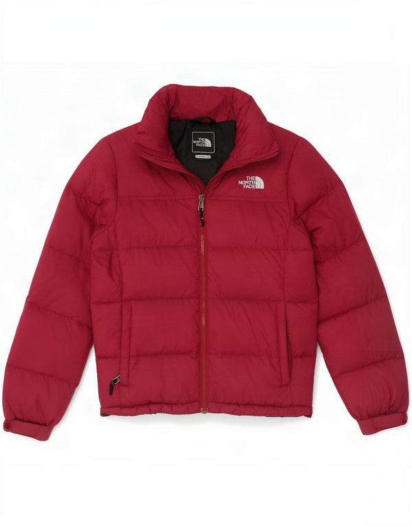 The North Face γυναικείο σακάκι με επένδυση UK 10 Small Burgundy Nylon