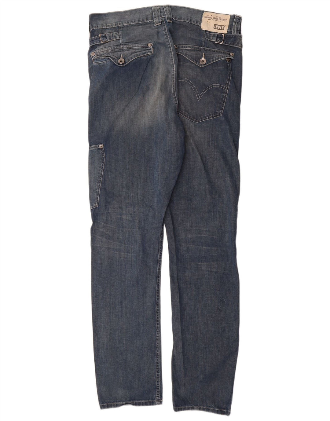Levi's Mens Cargo Slim Jeans W36 L34 Blue