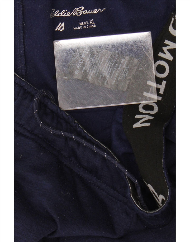 Ανδρική αθλητική φόρμα Eddie Bauer Παντελόνι Joggers XL Navy Blue Polyester