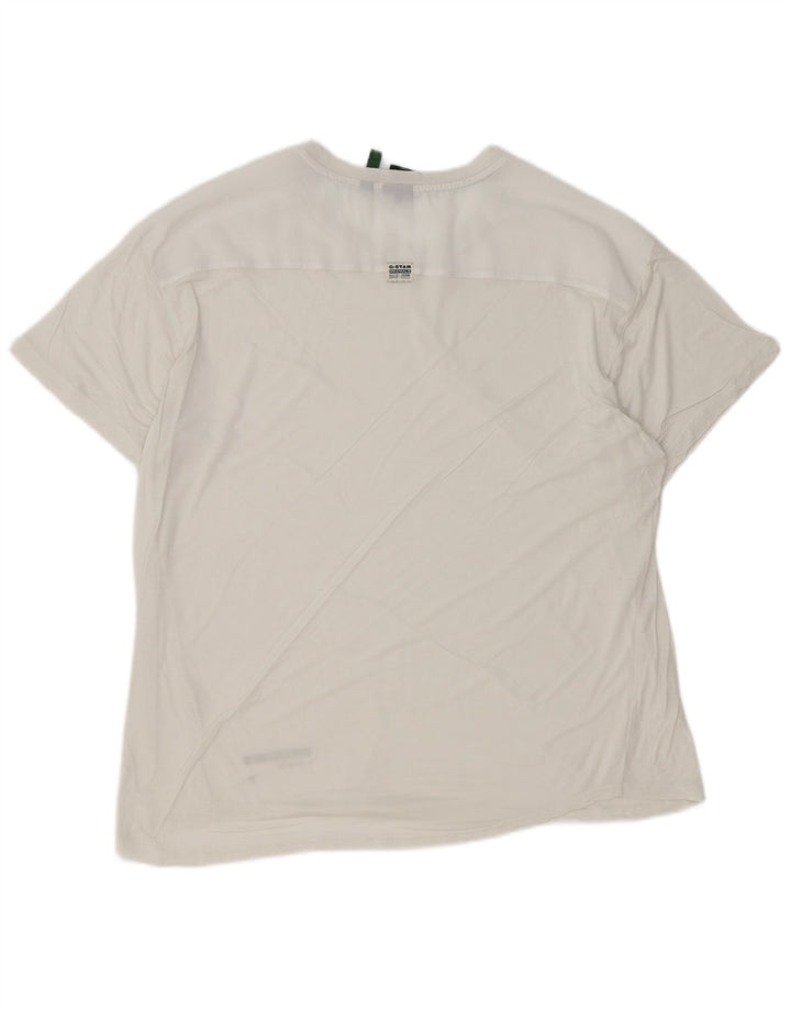 Ανδρικό T-Shirt G-Star Top Larg White