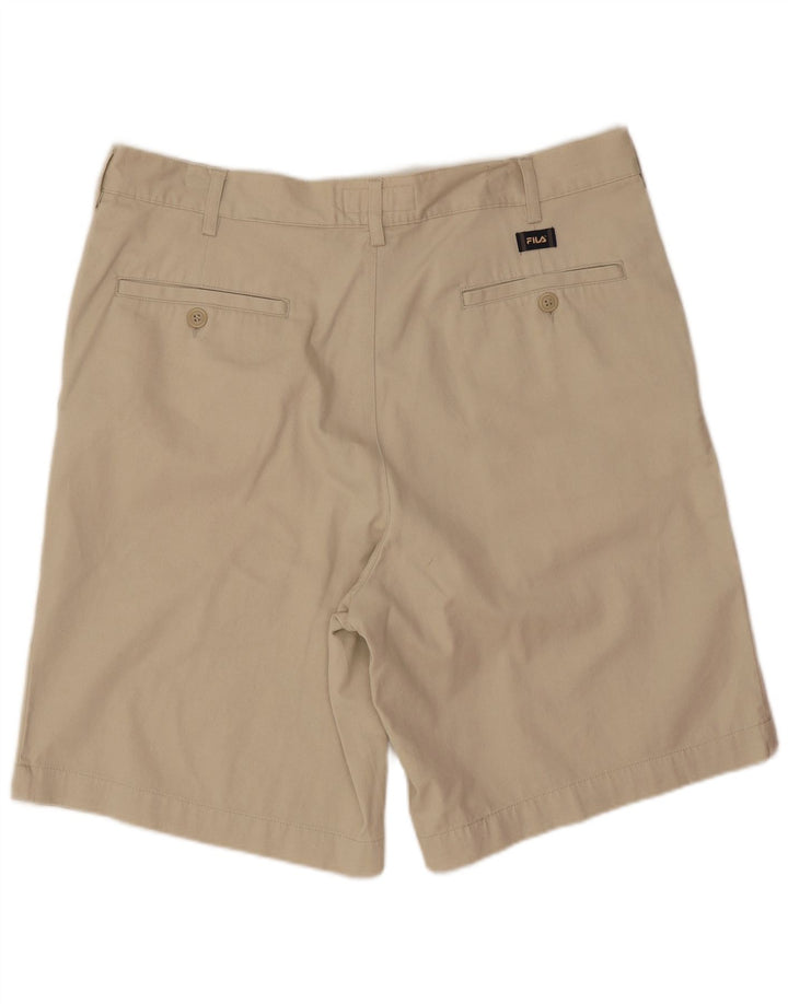 Ανδρικό σορτς Chino Fila W36 μεγάλο μπεζ βαμβακερό