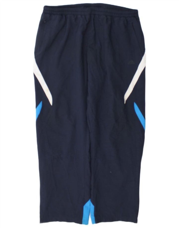 Ανδρική φόρμα Adidas Παντελόνι 2XL Navy Blue Colorblock Polyester