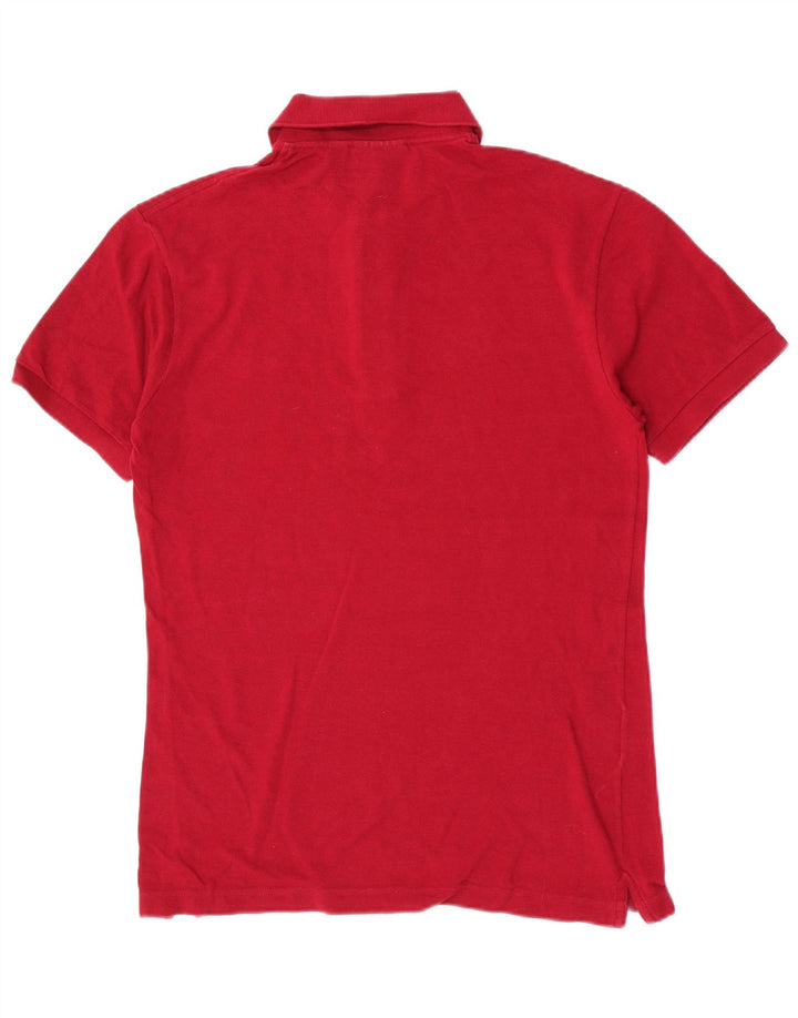 Ανδρικό πουκάμισο πόλο Lacoste Slim Fit Μέγεθος 4 Μεσαίο κόκκινο βαμβακερό