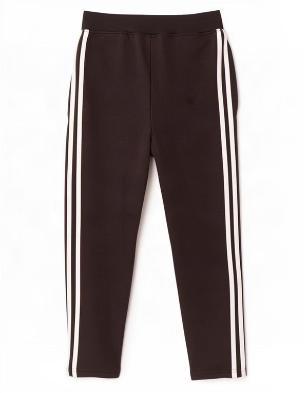 Adidas Womens Tracksuit Trousers UK 16/18 Large Black Cotton