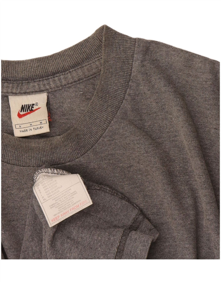 Ανδρικό T-Shirt Nike, βαμβακερό, μεσαίο γκρι, βαμβακερό