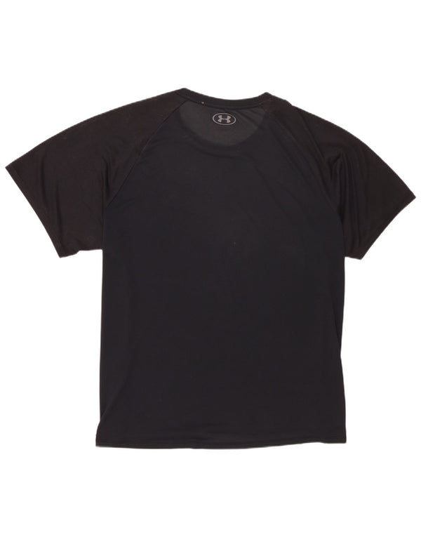 Under Armour Ανδρικό T-Shirt Top 2XL Μαύρο Πολυεστέρα