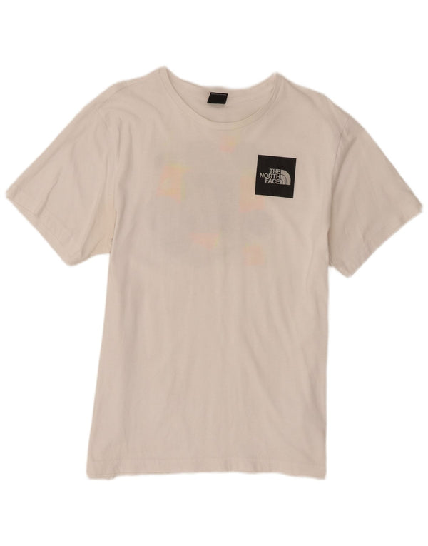 Ανδρικό γραφικό T-Shirt North Face Top Large White Βαμβακερό
