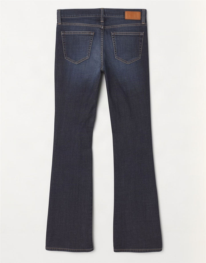 Γυναικείο τζιν με μακριά μπότα Gap W26 L32 Navy Blue Cotton