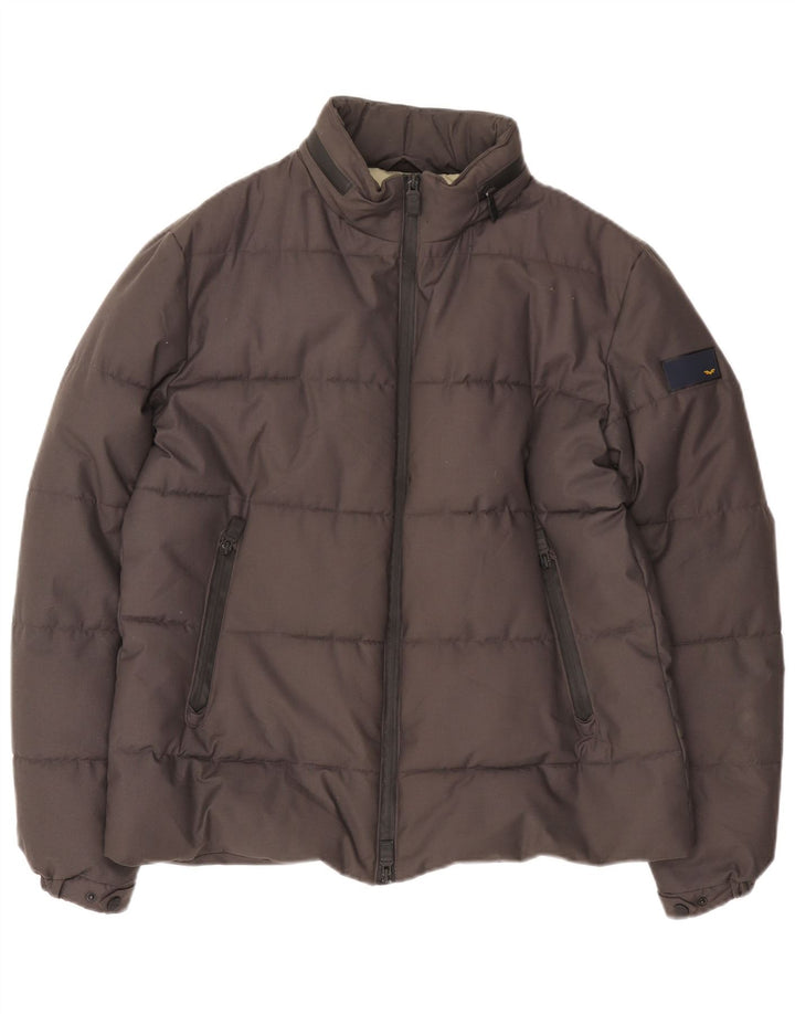 Ανδρικό μπουφάν Armata Di Mare με κουκούλα UK 40 Large Grey Polyester