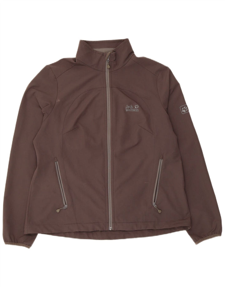 Jack Wolfskin Γυναικεία αθλητική φόρμα Top Jacket UK 18/20 XL Grey Polyester