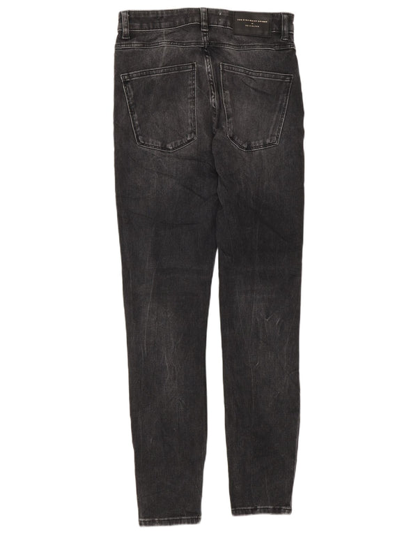 Zara Γυναικείο Ψηλόμεσο Skinny Jeans EU 36 XS W26 L28 Γκρι
