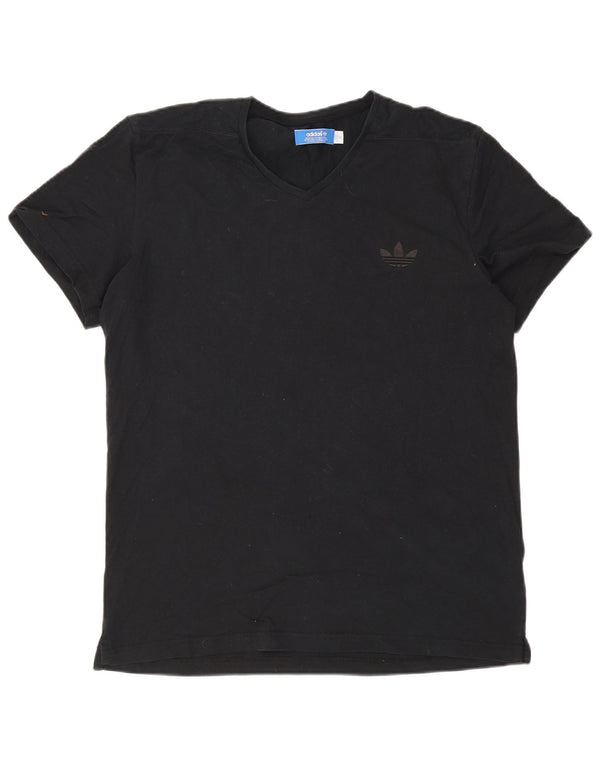 Ανδρικό T-Shirt Adidas Top XL Μαύρο βαμβακερό
