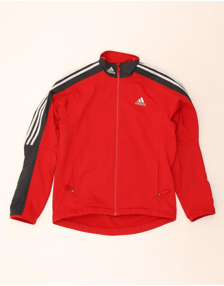 Ανδρική φόρμα Adidas Top Jacket UK 42/44 Μεγάλο κόκκινο χρώμα πολυεστέρα