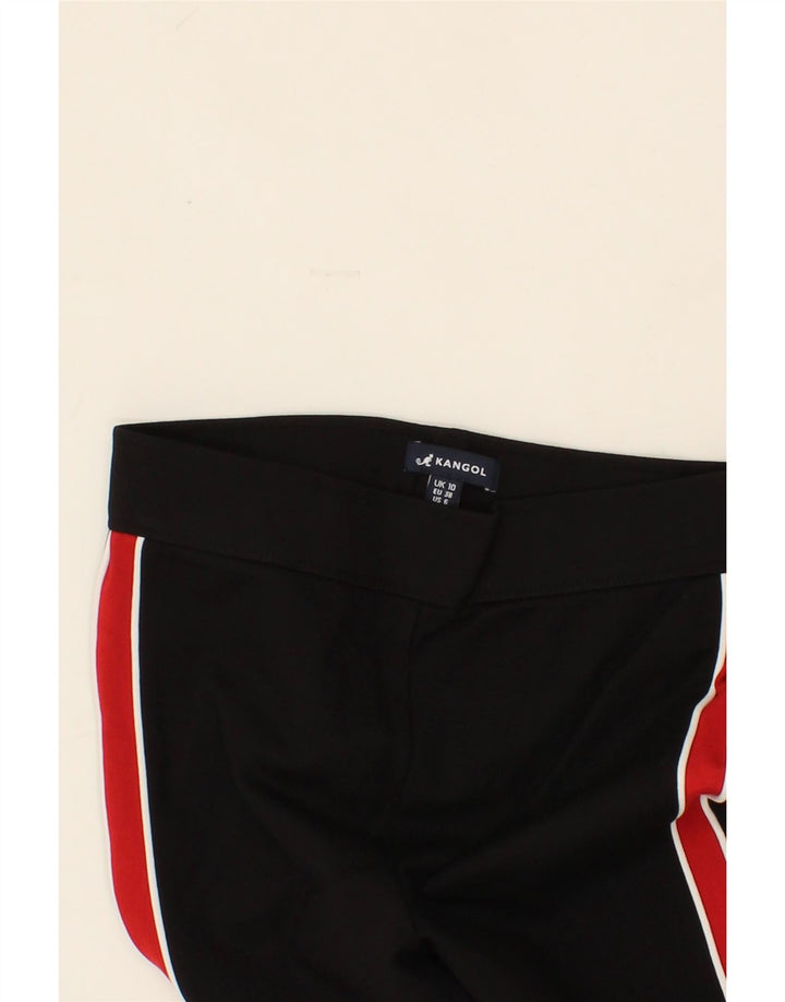 KANGOL Womens Leggings UK 10 Small Black Cotton Vintage Kangol and Second-Hand Kangol from Messina Hembry 