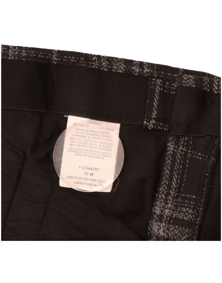 Lee Γυναικείο παντελόνι Chino US 10 Large W30 L30 Black Check Polyester
