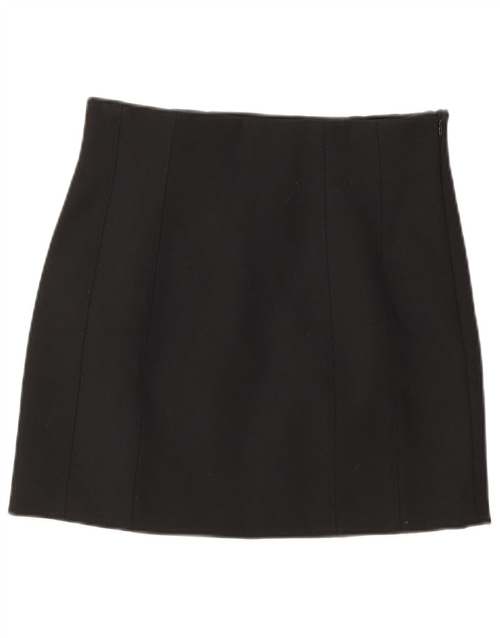 Zara Γυναικεία Μίνι Φούστα Μικρή W26 Μαύρη Πολυεστέρας