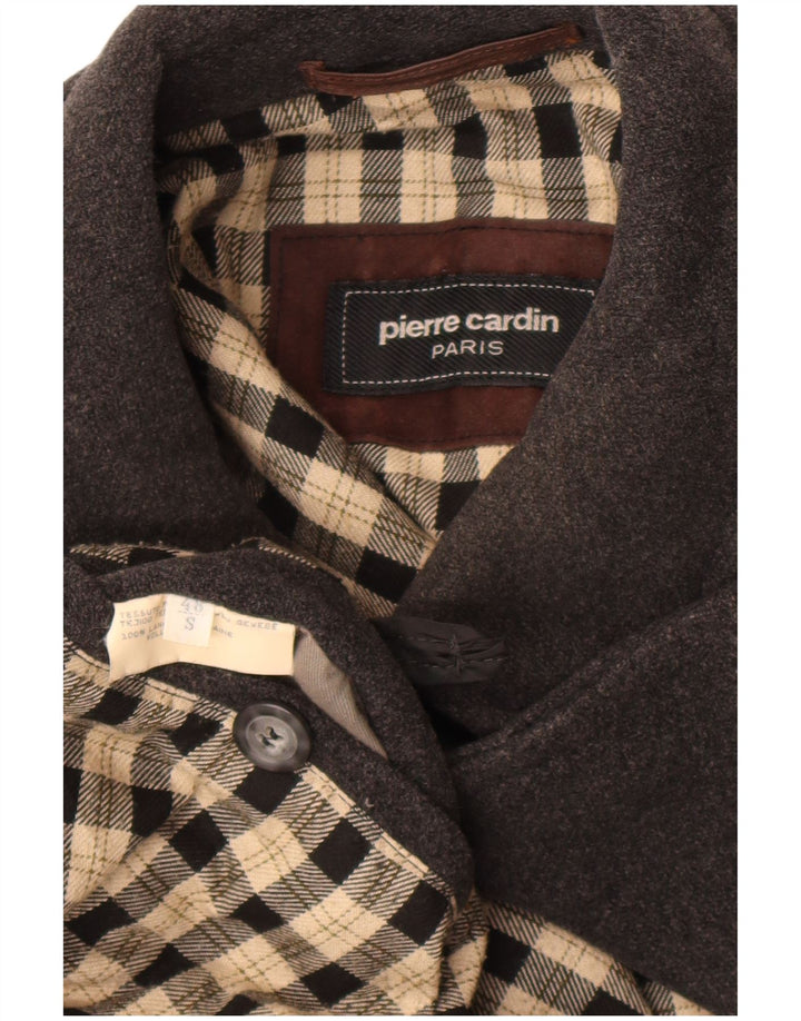 Ανδρικό πανωφόρι Pierre Cardin IT 48 Medium Grey Wool