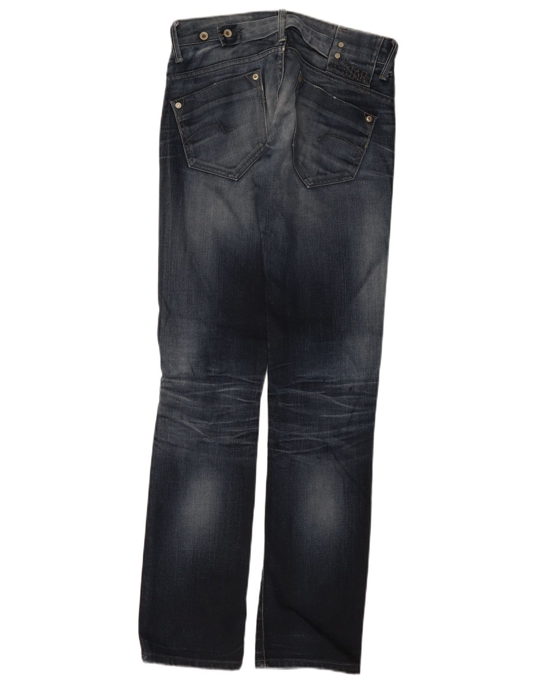 G-Star Γυναικείο Distressed Straight Jeans W28 L32 Blue