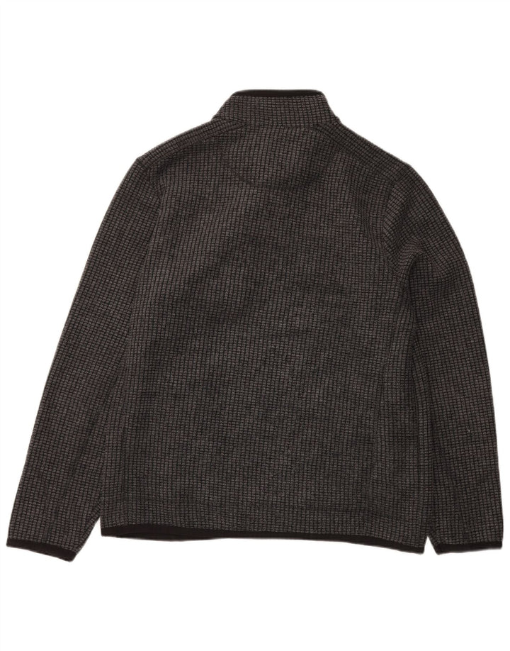 Weird Fish Mens Fleece Jacket UK 40 Large Grey Polyester