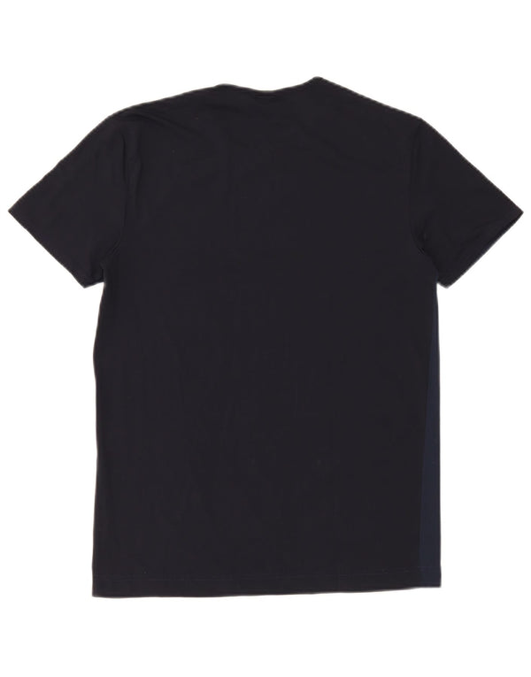 Fila Γυναικείο T-Shirt Top UK 12 Medium Navy Blue Polyamide