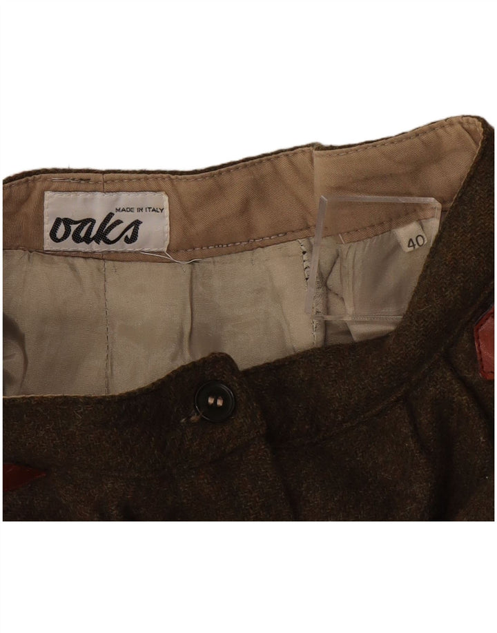 Oaks Γυναικείο Ψηλόμεσο Σορτς Chino IT 40 Small W24 Khaki
