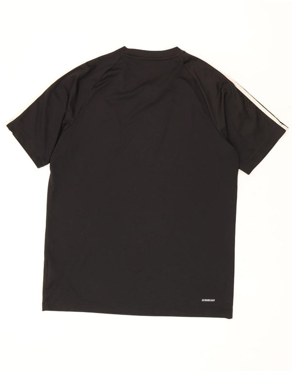 Adidas Ανδρικό T-Shirt Aeroready Top Medium Black Polyester