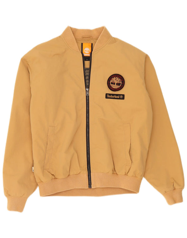 Ανδρικό μπουφάν Timberland Loose Fit Bomber UK 36 Small Beige Nylon