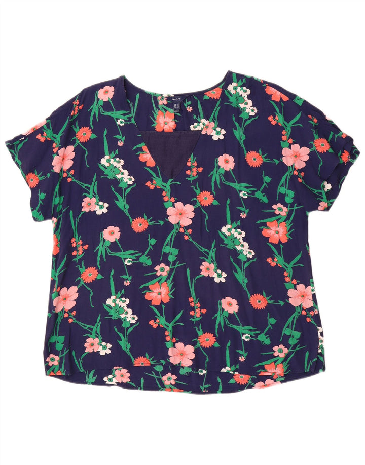 Γυναικεία μπλούζα Gant Top UK 16 Large Navy Blue Floral